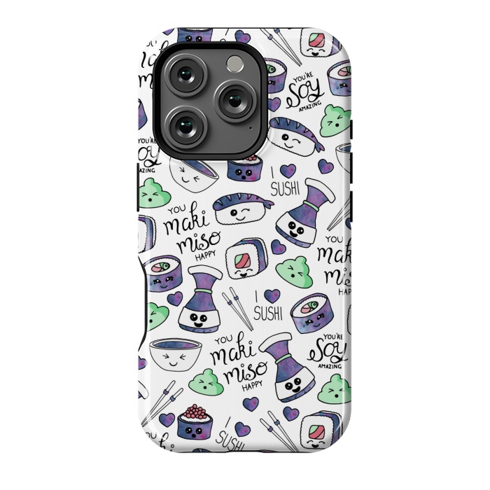 iPhone 16 Pro StrongFit Galaxy Sushi by gingerlique