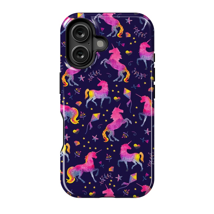 iPhone 16 StrongFit Unicorn Jubliee by gingerlique