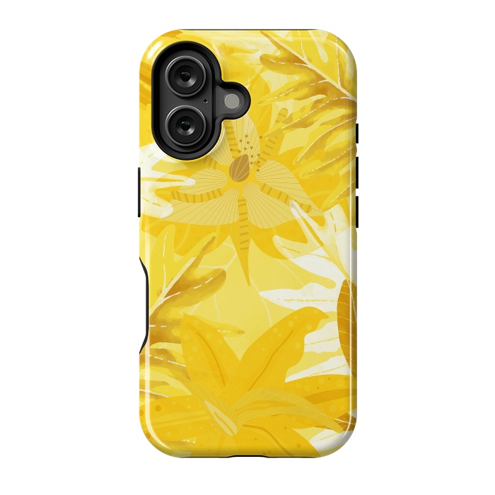 iPhone 16 StrongFit My Sunny Gold Aloha Jungle by  Utart