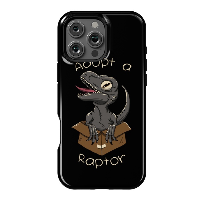 iPhone 16 Pro Max StrongFit Adopt a Raptor by Vincent Patrick Trinidad