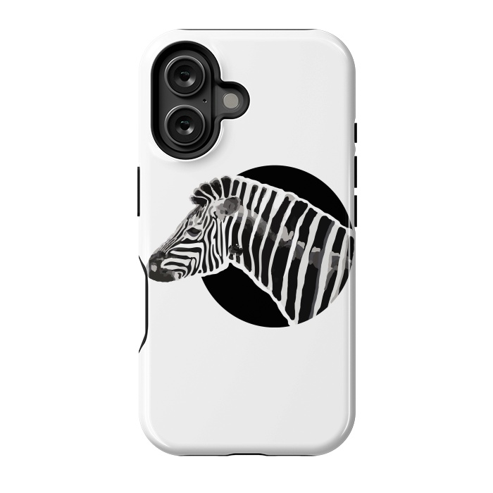 iPhone 16 StrongFit Zebra love by MUKTA LATA BARUA