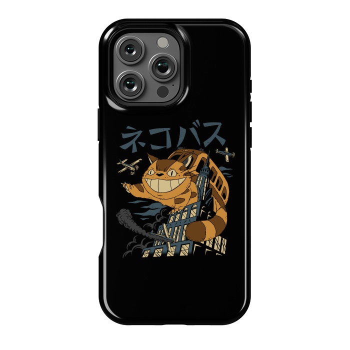 iPhone 16 Pro Max StrongFit Cat Bus Kong by Vincent Patrick Trinidad