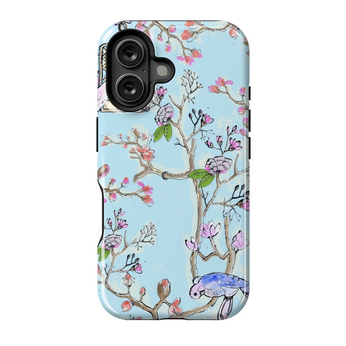 iPhone 16 StrongFit Victorian Garden 3 by MUKTA LATA BARUA