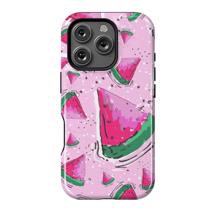 iPhone 16 Pro StrongFit Watermelon Crush by MUKTA LATA BARUA