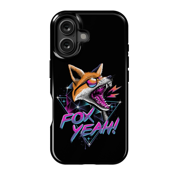 iPhone 16 StrongFit Fox Yeah! by Vincent Patrick Trinidad