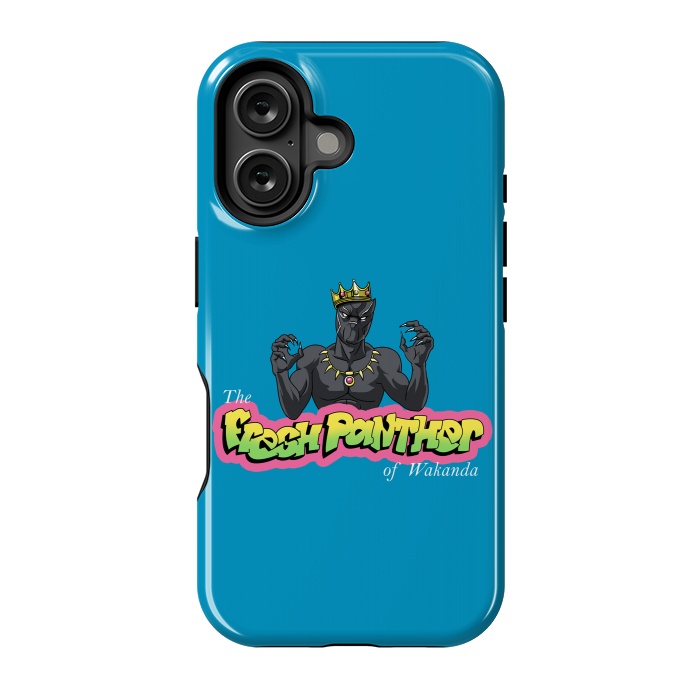 iPhone 16 StrongFit The Fresh Panther of Wakanda by Vincent Patrick Trinidad