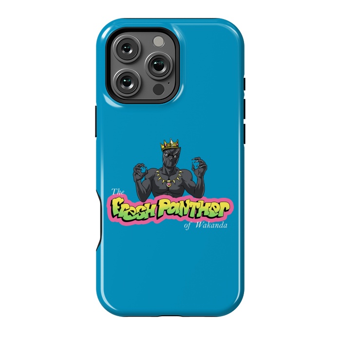 iPhone 16 Pro Max StrongFit The Fresh Panther of Wakanda by Vincent Patrick Trinidad