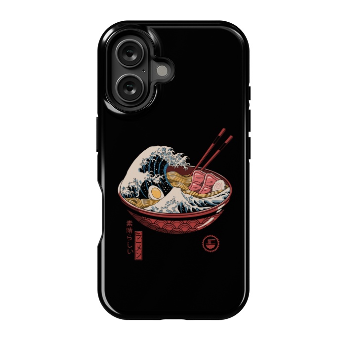 iPhone 16 StrongFit Great Ramen Wave by Vincent Patrick Trinidad