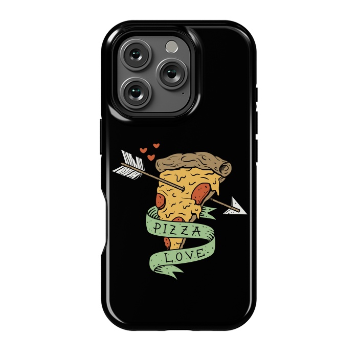 iPhone 16 Pro StrongFit Pizza Love by Vincent Patrick Trinidad