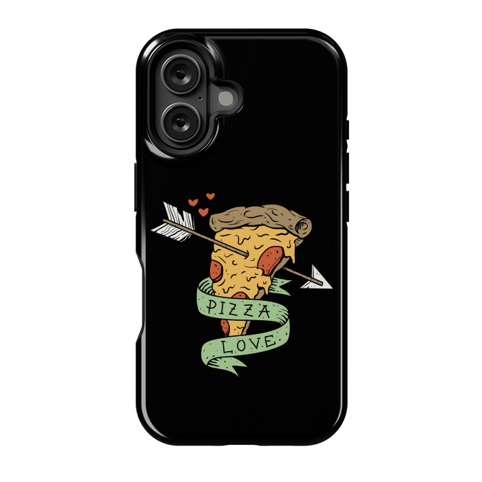 iPhone 16 StrongFit Pizza Love by Vincent Patrick Trinidad