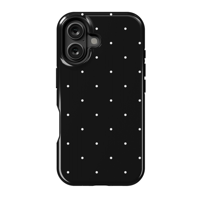 iPhone 16 StrongFit small dots by Vincent Patrick Trinidad