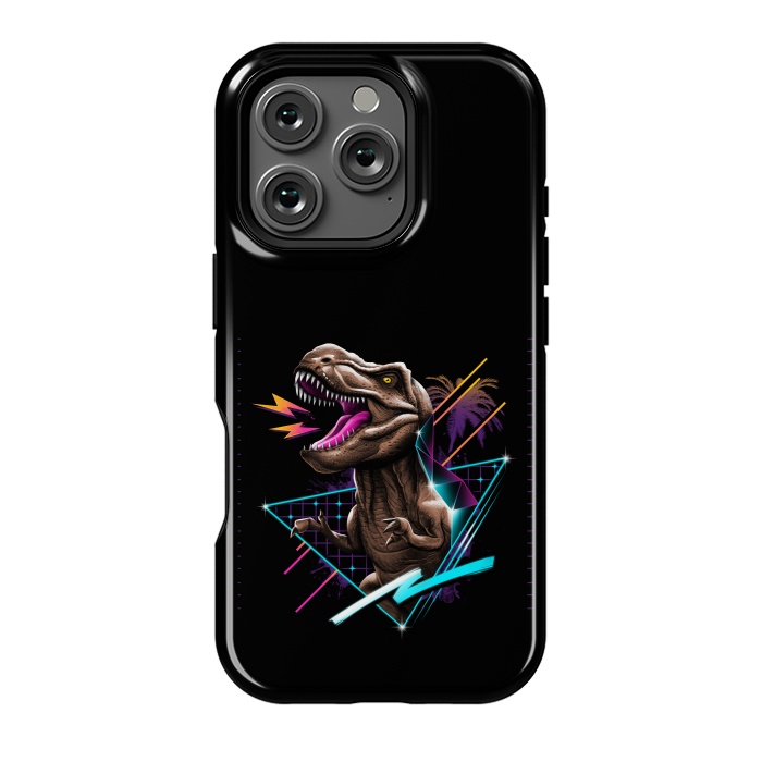 iPhone 16 Pro StrongFit Rad T Rex by Vincent Patrick Trinidad