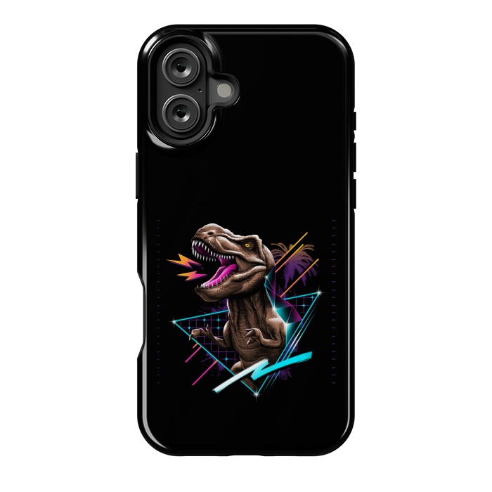 iPhone 16 Plus StrongFit Rad T Rex by Vincent Patrick Trinidad