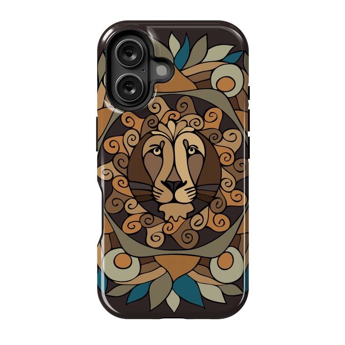 iPhone 16 StrongFit MandaLion by Majoih