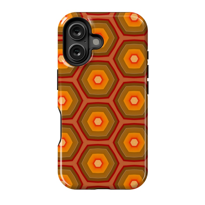 iPhone 16 StrongFit honey pattern by MALLIKA