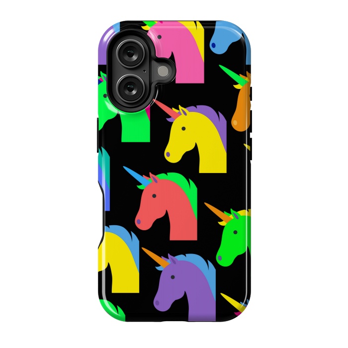 iPhone 16 StrongFit UNICORN PATTERN by MALLIKA