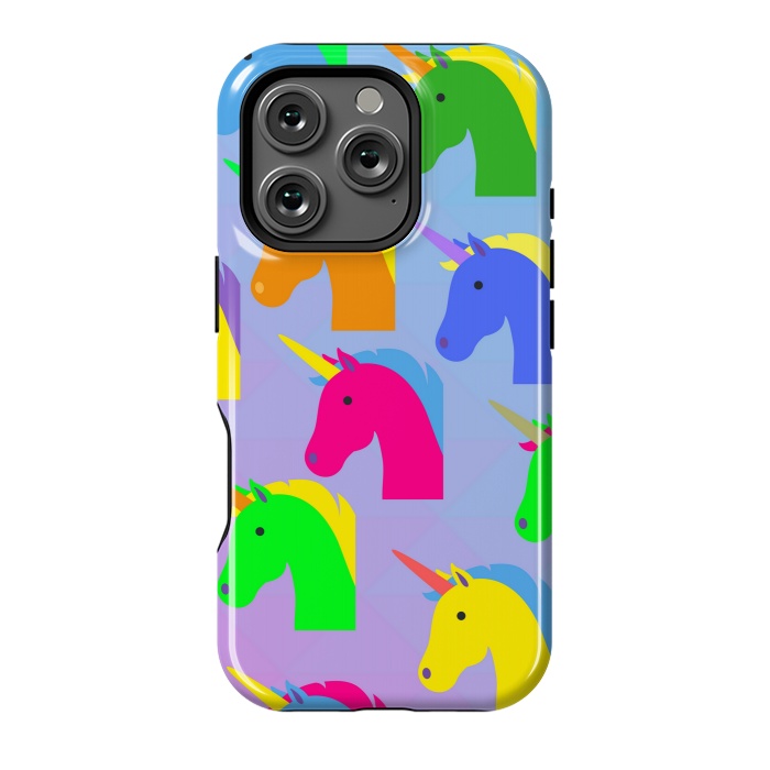 iPhone 16 Pro StrongFit unicorn pattern 2 by MALLIKA