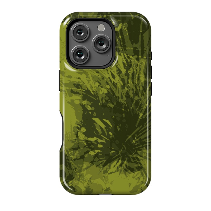 iPhone 16 Pro StrongFit Satori in Green by Majoih