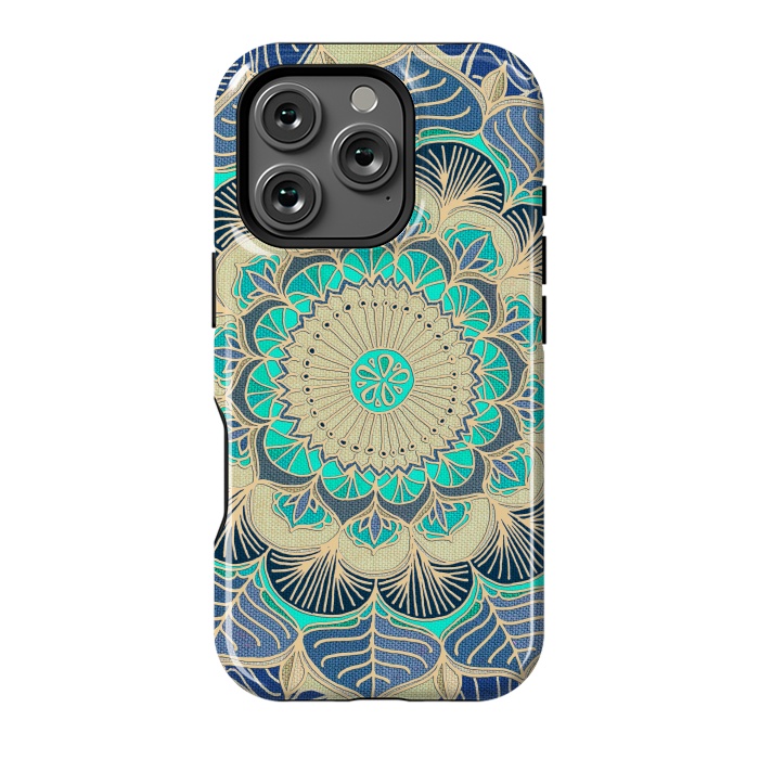 iPhone 16 Pro StrongFit Midnight Bloom by Micklyn Le Feuvre