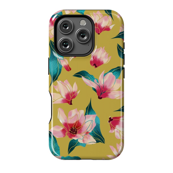 iPhone 16 Pro StrongFit Floral Aura by Uma Prabhakar Gokhale