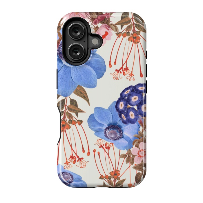 iPhone 16 StrongFit Blue Bloom V2 by Zala Farah