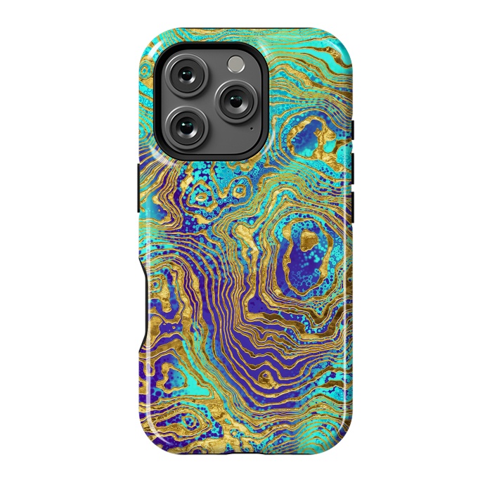 iPhone 16 Pro StrongFit Abstract Marble IV by Art Design Works