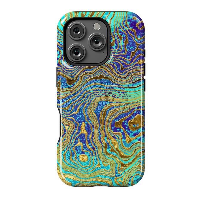 iPhone 16 Pro StrongFit Abstract Marble III by Art Design Works