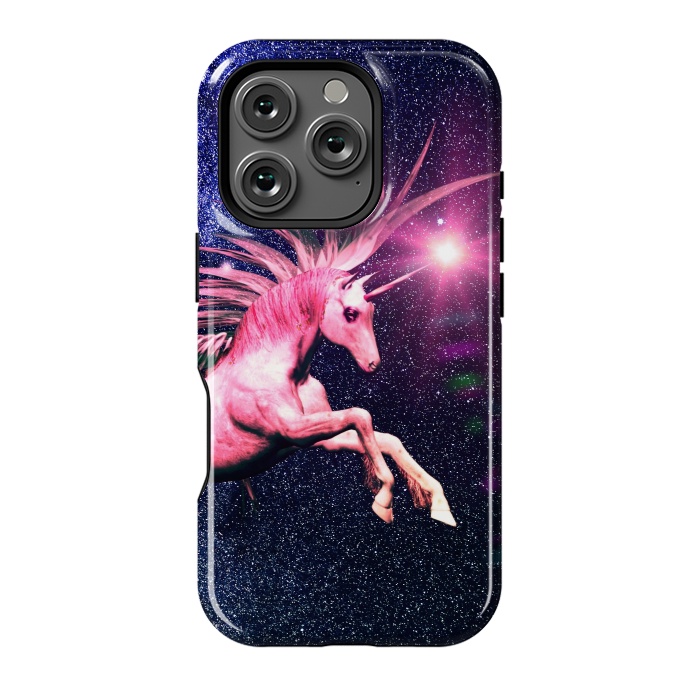 iPhone 16 Pro StrongFit Unicorn Blast by Gringoface Designs