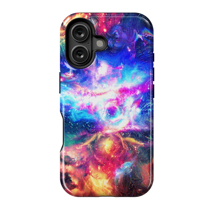 iPhone 16 StrongFit Colorful Galaxy by Art Design Works