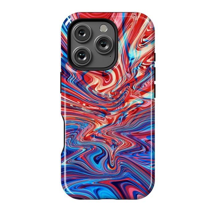 iPhone 16 Pro StrongFit Abstract Waves by Art Design Works