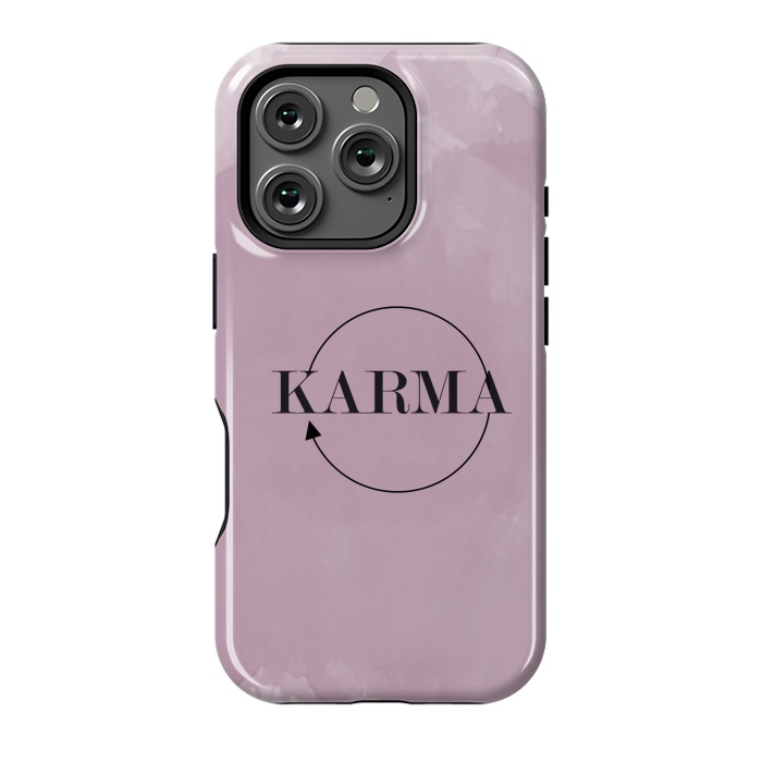 iPhone 16 Pro StrongFit KARMA by Mariana Socorro