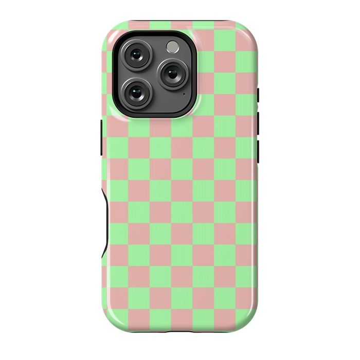 iPhone 16 Pro StrongFit Checkered Pattern I by Art Design Works