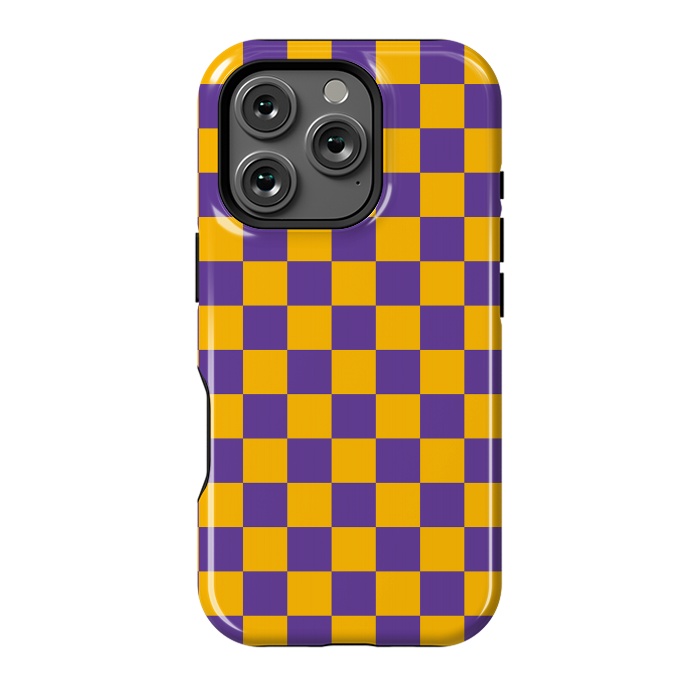 iPhone 16 Pro StrongFit Checkered Pattern II by Art Design Works