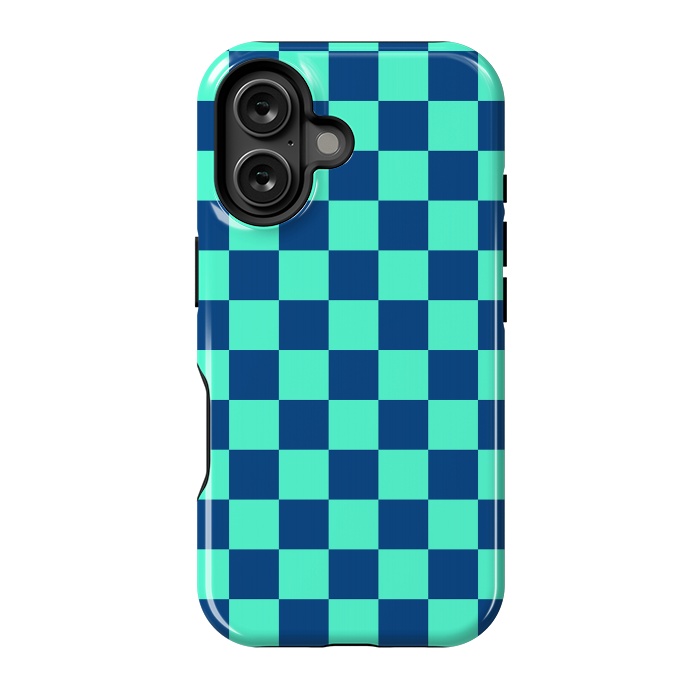 iPhone 16 StrongFit Checkered Pattern VI by Art Design Works