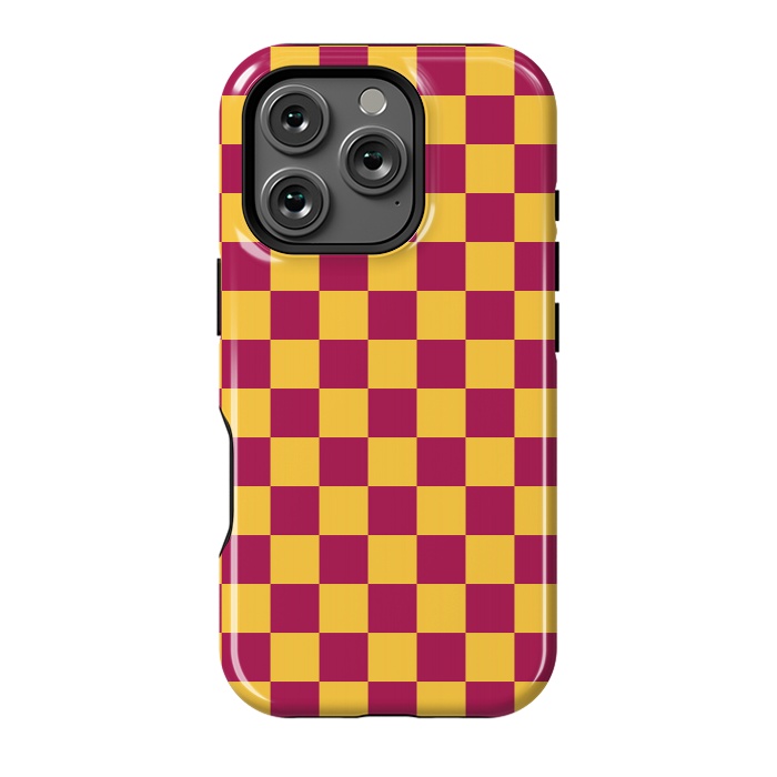 iPhone 16 Pro StrongFit Checkered Pattern VII by Art Design Works