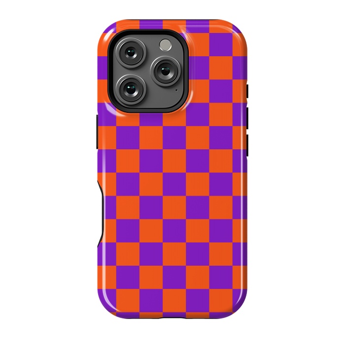 iPhone 16 Pro StrongFit Checkered Pattern VIII by Art Design Works