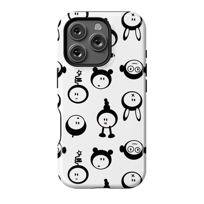 iPhone 16 Pro StrongFit Cute monsters by Martina