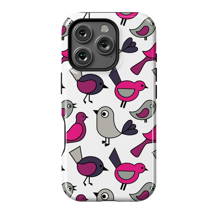 iPhone 16 Pro StrongFit Cute birds by Martina