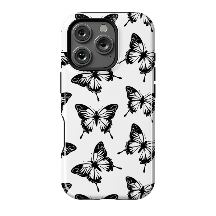 iPhone 16 Pro StrongFit Elegant butterflies by Martina