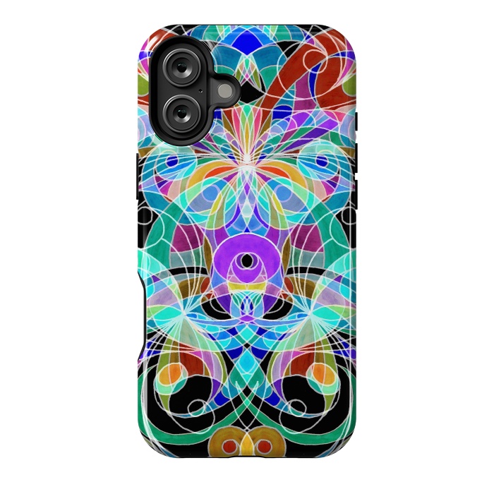 iPhone 16 Plus StrongFit Ethnic Style G11 by Medusa GraphicArt