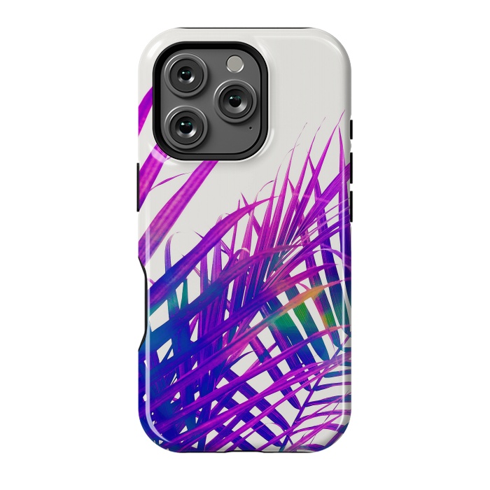 iPhone 16 Pro StrongFit Colorful Palm by Uma Prabhakar Gokhale