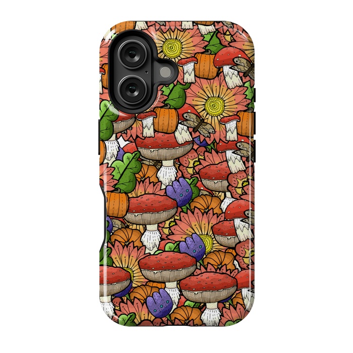 iPhone 16 StrongFit Autumn Pattern by Steve Wade (Swade)