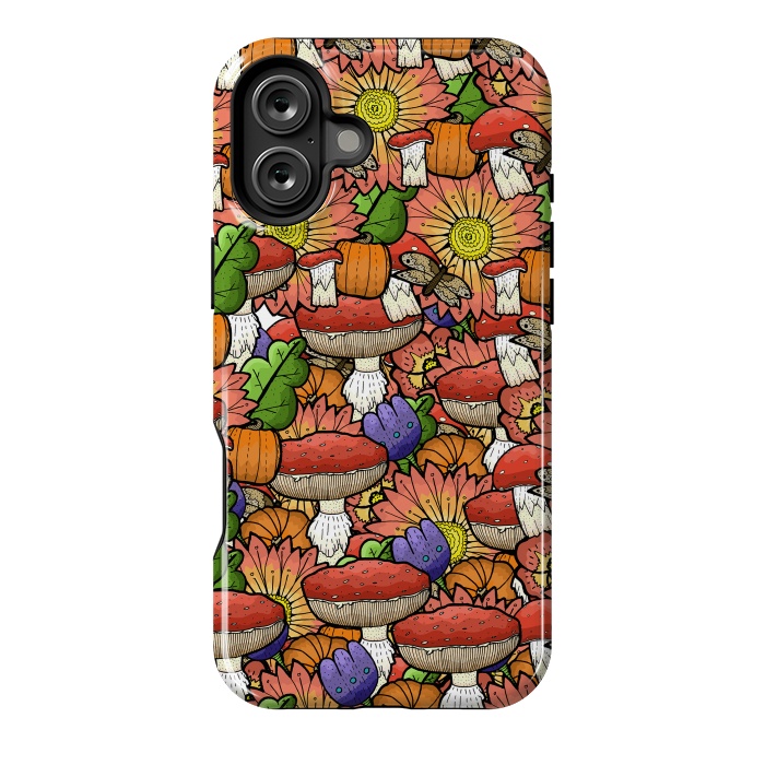 iPhone 16 Plus StrongFit Autumn Pattern by Steve Wade (Swade)