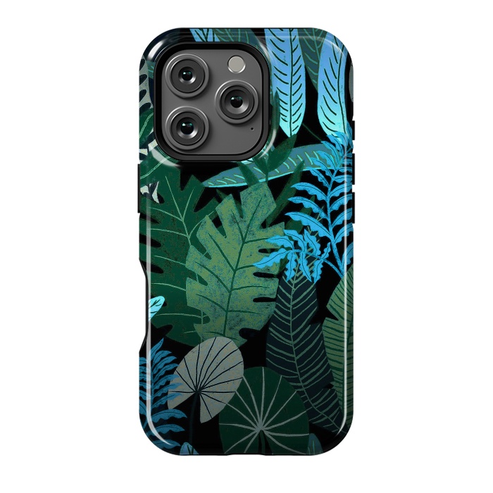 iPhone 16 Pro StrongFit Tropical Jungle at Night- Eve's Jungle by  Utart