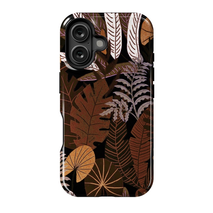 iPhone 16 StrongFit Eve's tropical Jungle at Night  by  Utart