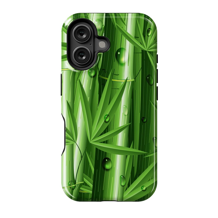 iPhone 16 StrongFit Bamboo Jungle Zen by BluedarkArt