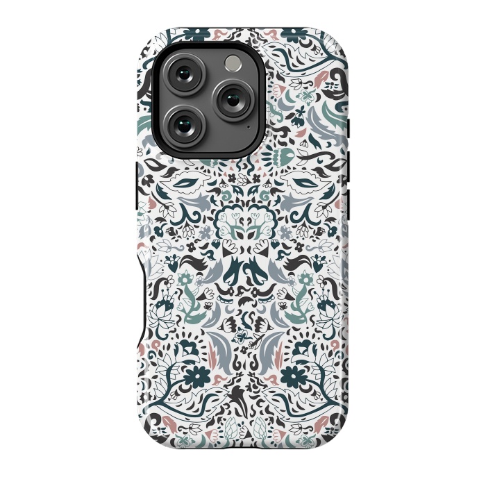 iPhone 16 Pro StrongFit Persian Dreams by Pom Graphic Design