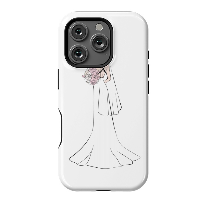 iPhone 16 Pro StrongFit Pretty Bride by Martina