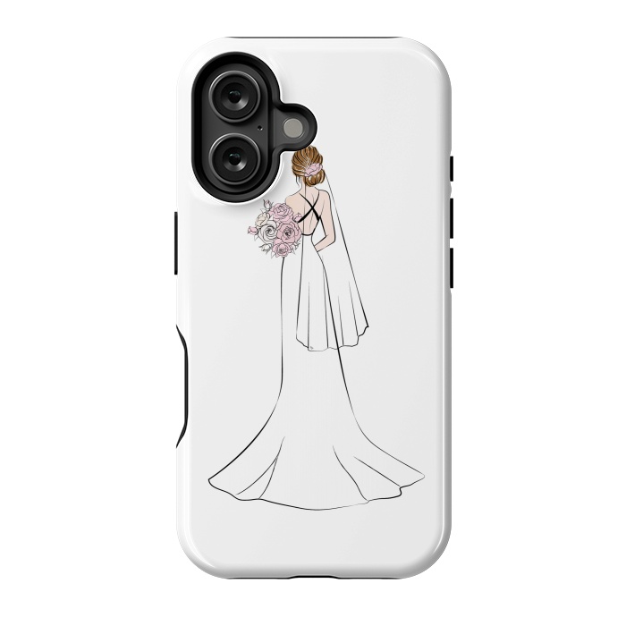 iPhone 16 StrongFit Pretty Bride by Martina