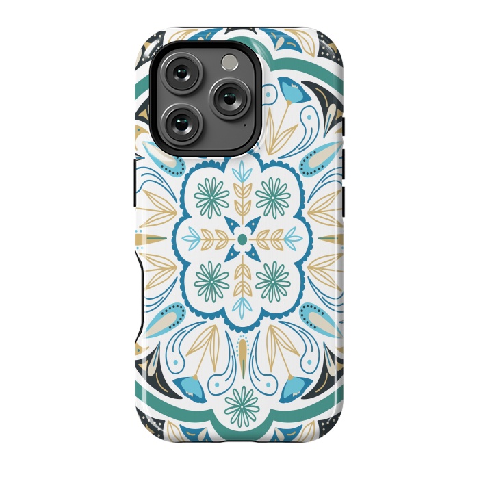 iPhone 16 Pro StrongFit Boho Medallion by TracyLucy Designs